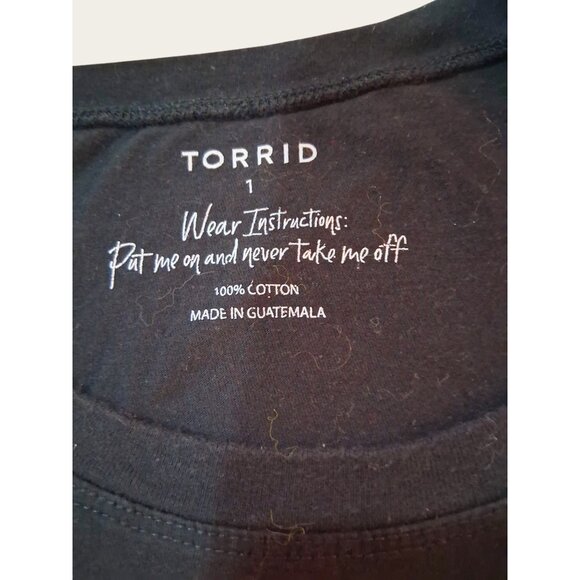 Torrid Black "Mama Tried" Graphic Tee Size 1 (14/16) - Picture 3 of 5